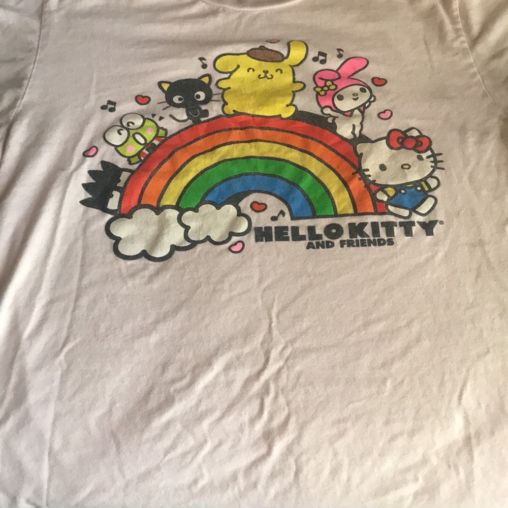 Hello Kitty Pink Graphic Tee(Bundle)